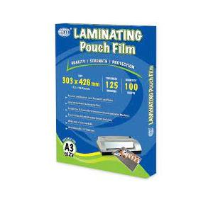 Fis Laminating Pouch Film A4 216X303mm, 100 Sheets