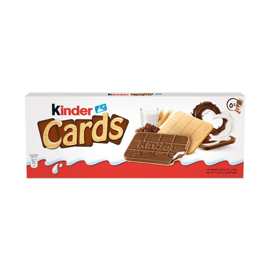 Kinder Cards Wafer Biscuits, 128g