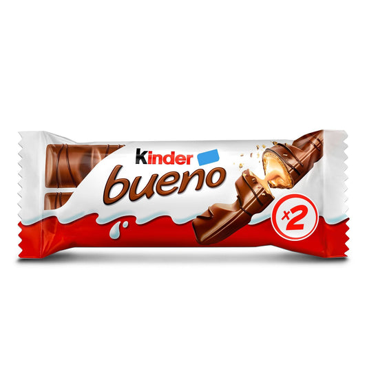 Kinder Bueno Milk Chocolate Bar, 43g