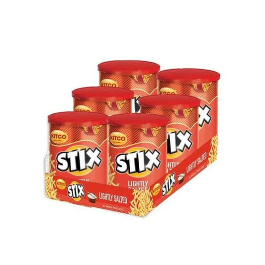 Kitco Stix Lightly Salted Potato Sticks, 6x45g