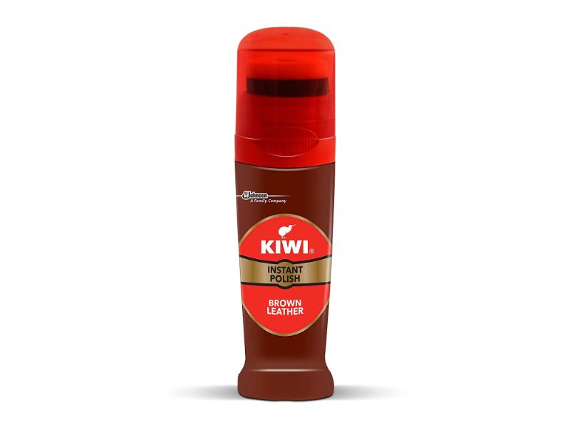 Kiwi Instant Brown Liquid Leather Shoe Polish