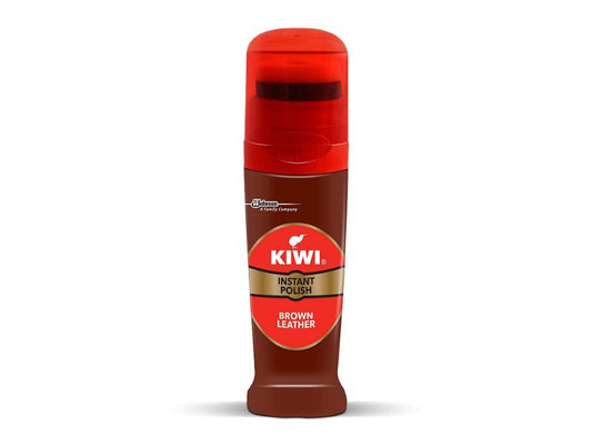 Kiwi Instant Brown Liquid Leather Shoe Polish