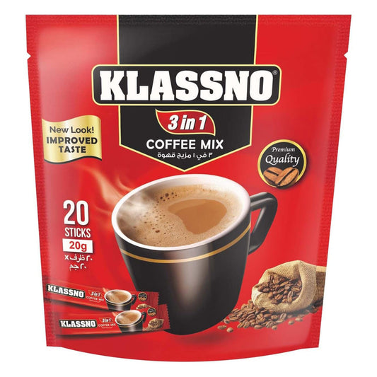 Klassno 3 In 1 Coffee Mix, 15x20g