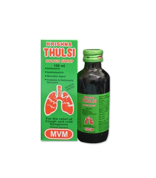 Krishna Thulasi Cough Syrup, 100ml