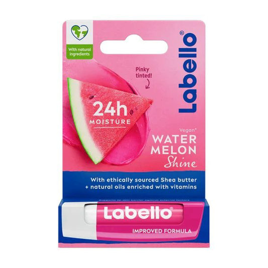 Labello Fruity Shine Watermelon Lip Balm, 4.8g
