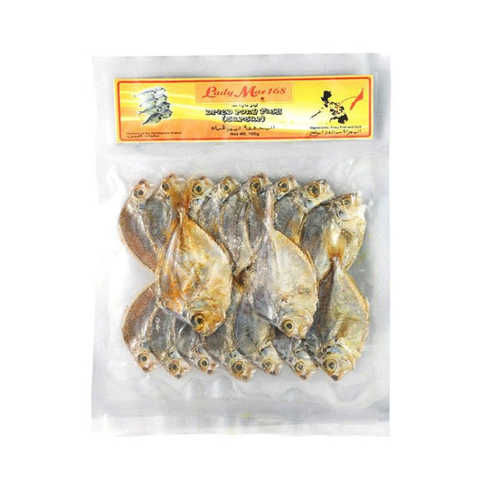 Lady Mae 168 Dried Finlet Scad Fishes 100 gr