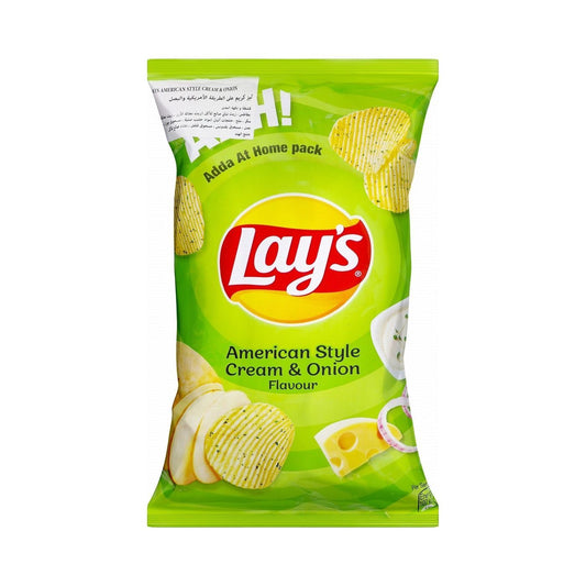 Lay's American Style Cream & Onion Flavor Chips, 82g