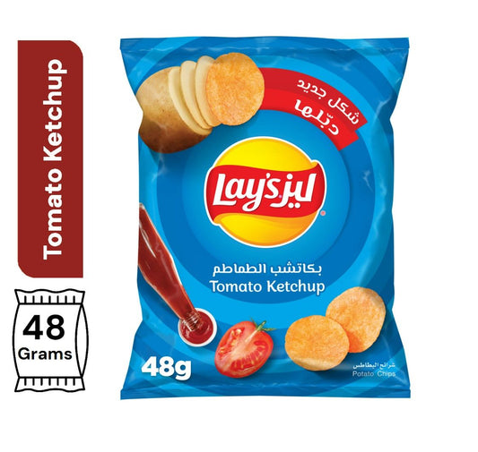 Lay's Tomato Ketchup Potato Chips, 48g