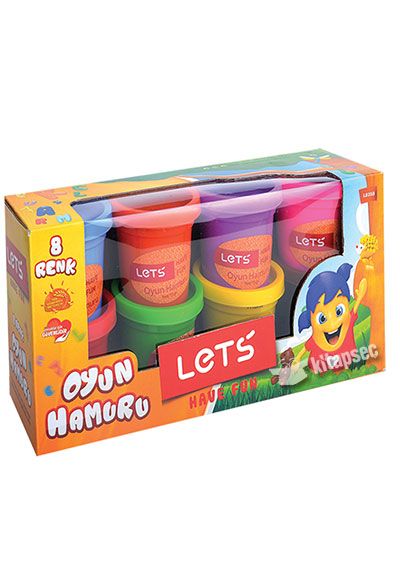 Lets 6 Colors Play Dough