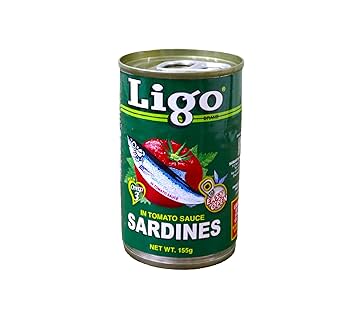 Ligo Sardines In Tomato Sauce Regular 155 G