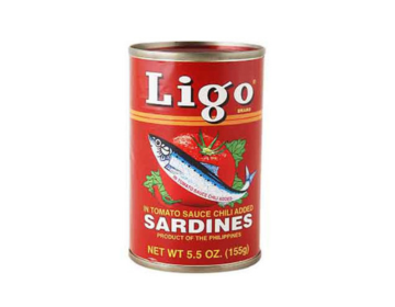 Ligo Sardines In Tomato&Chilli Red 155 g