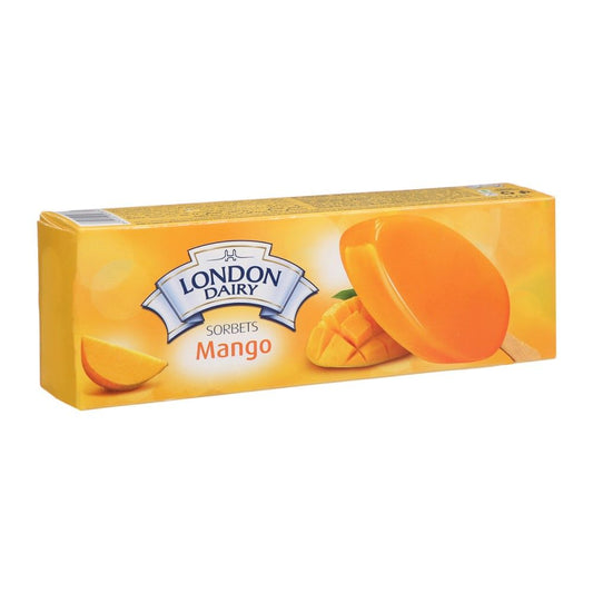 London Dairy Sorbet Mango Ice Cream Stick, 90ml