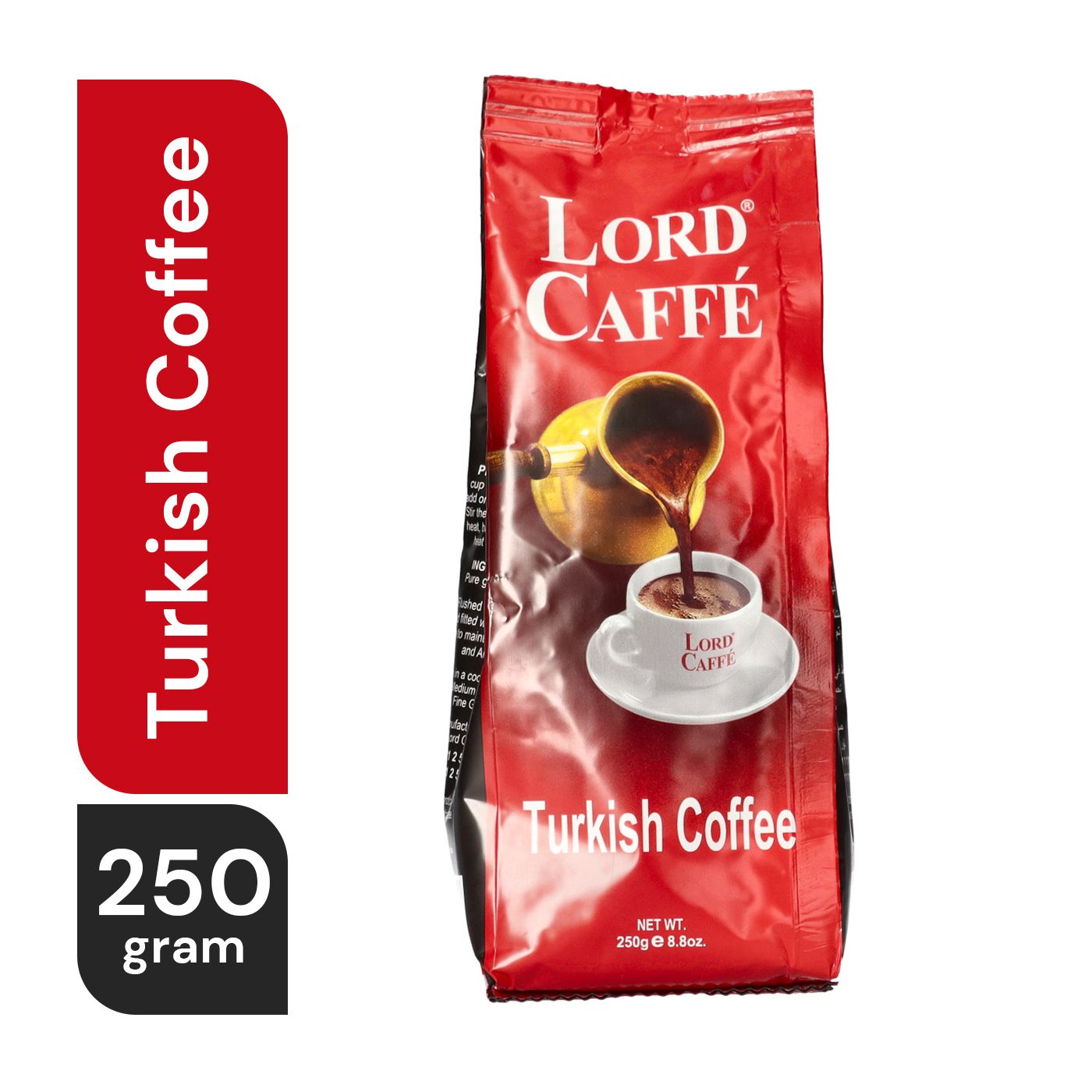 Lord Caffe Medium Roast Original Turkish Coffee, 250g
