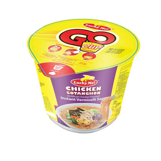 Lucky Me Mini Cup Chicken Sotanghon Instant Vermicelli Soup, 28g
