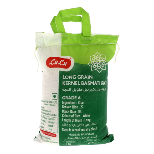 Lulu Super Kernel Rice, 3kg