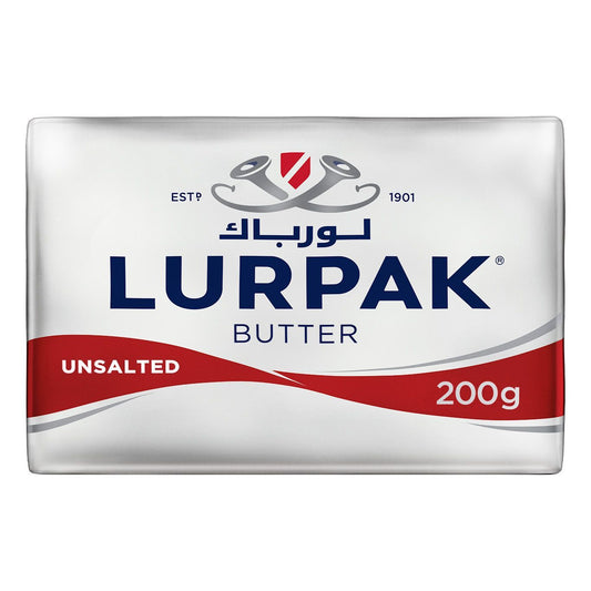 Lurpak Unsalted Butter, 200g