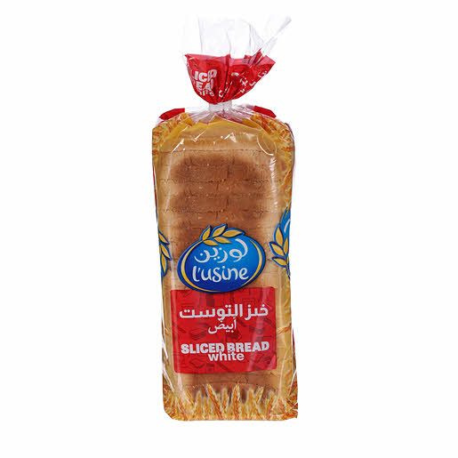 Lusine Soft White Sliced Bread, 600g