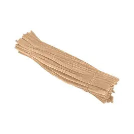 MOTARRO Beige Tan Pipe Cleaners, 20 PCS