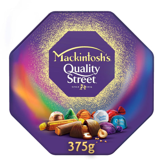 Mackintosh's Quality Street Glow Assorted Chocolate Box, 375g
