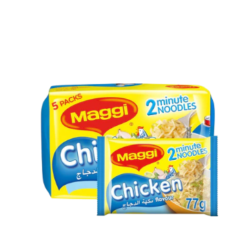 ماجي نودلز دجاج في دقيقتين 77 جم × 5 قطع