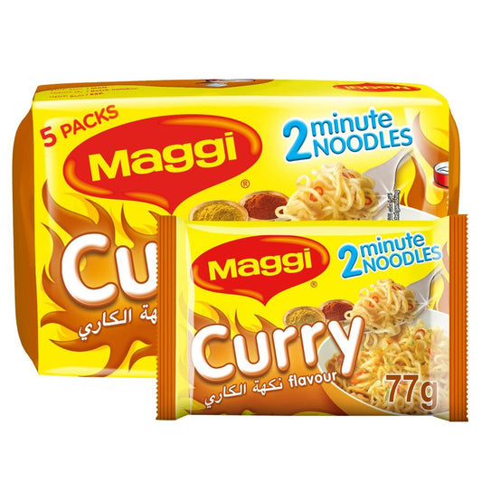 Maggi 2 Minutes Curry Noodles 5 pcs x 79 g