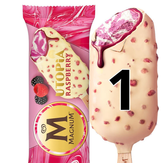 Magnum Double Raspberry Utopia Ice Cream Stick, 85ml