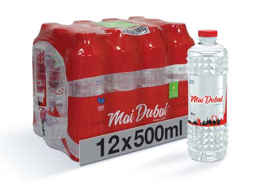 Mai Dubai Bottled Drinking Water, 12x500ml