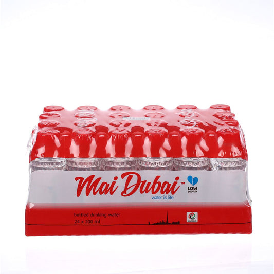 Mai Dubai Bottled Drinking Water, 24x200ml