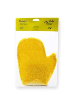 قفازات ماتادور للإبهام للاستحمام باللون الأصفر