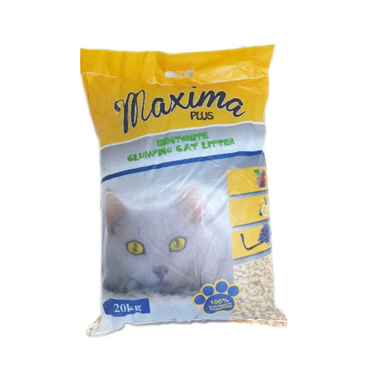 Maxima plus bentonite clumping cat litter 10 kg