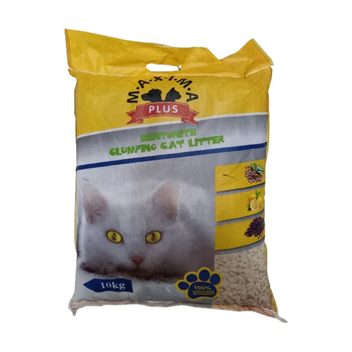 Maxima plus bentonite clumping cat litter 5 kg