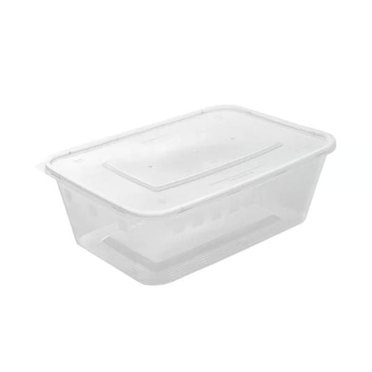 Microwave Container 750cc, 5 Pieces