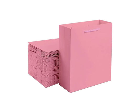 Mini Gift Bag - Light Pink, 12 Pieces