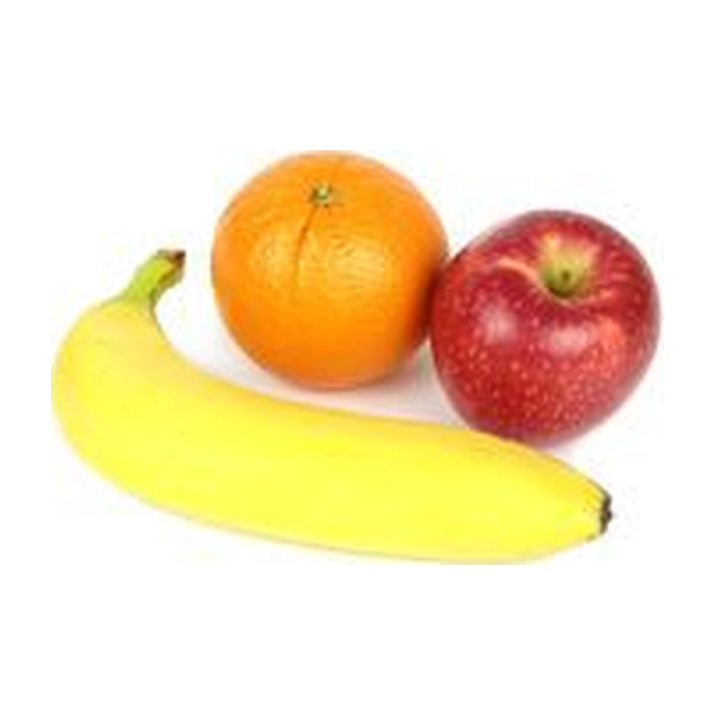 Mix Fruit Tray (Banana 1 Piece, Red Apple 1 Piece, Orange 1 Piece)