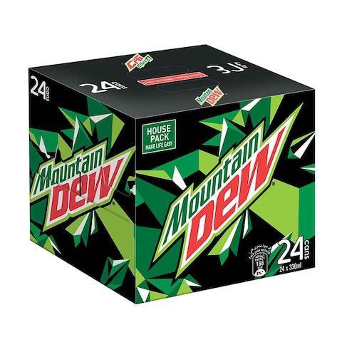 Mountain Dew Can 24x330ml