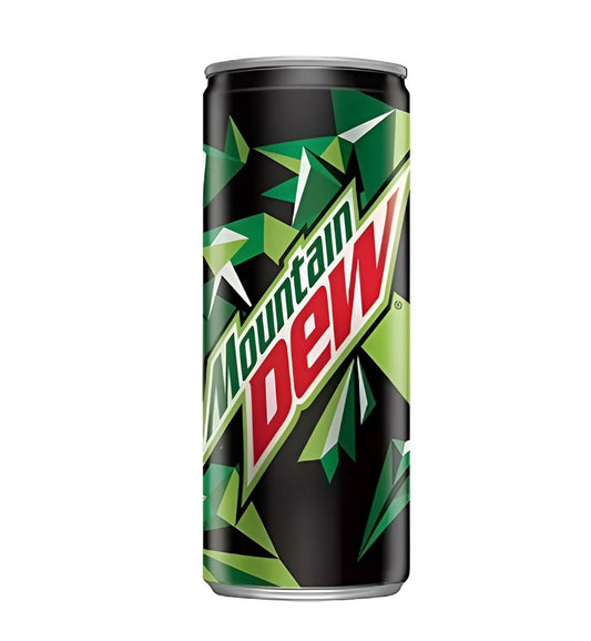 Mountain Dew Soft Drink Can, 250ml