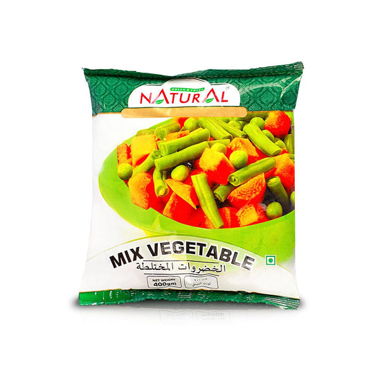 Natural Frozen Mixed Vegetable, 400g