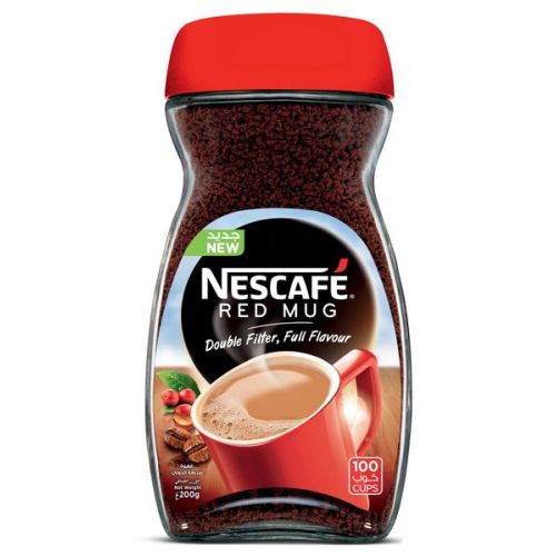 Nescafe Red Mug Double Filter Full Flavour Coffee, 200g