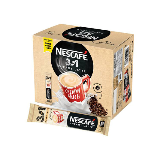 Nescafe 3-in-1 Creamy Latte Instant Coffee Sticks, 10x22.4g