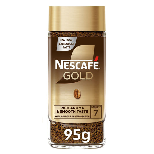 Nescafe Gold Dark Roast Instant Soluble Coffee Jar, 95g