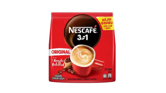 Nescafe Original 3 In 1 Instant Coffee Stick, 25x18g