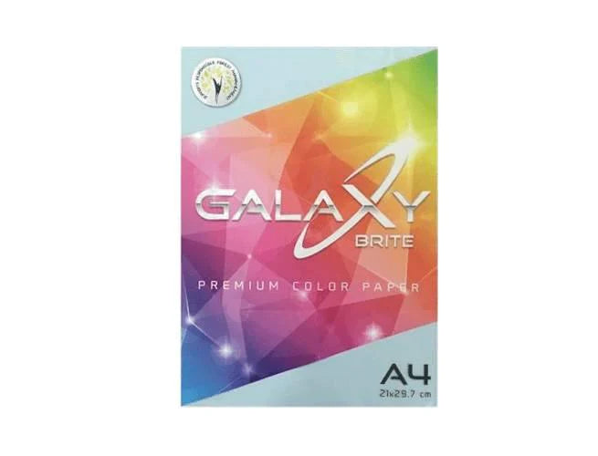 ورق GALAXY A4 Premium Color Paper أزرق 500 ورقة