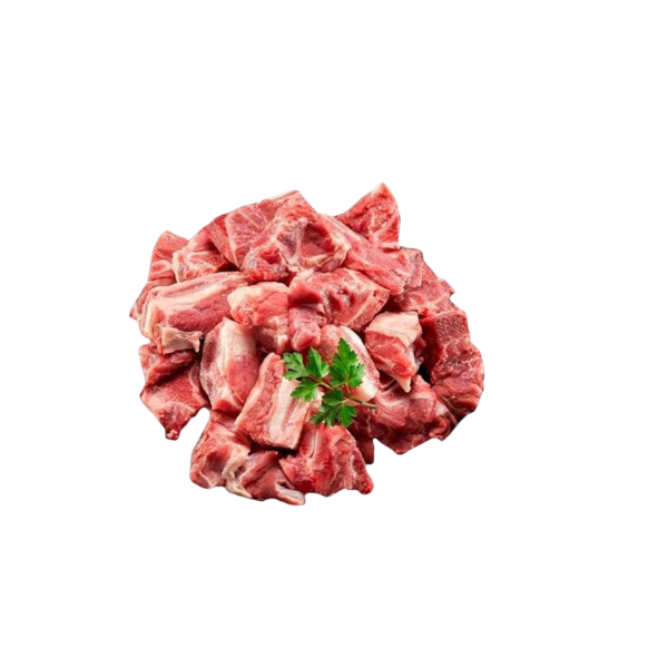 لحم ضأن هندي طازج بالعظم، 500 غرام