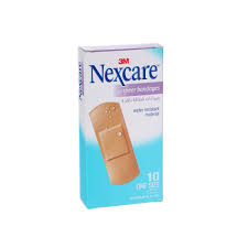 Nexcare Sheer Adhesive Bandages 10's