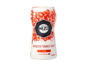 Nezo Fine Iodized Table Salt Red 600 g
