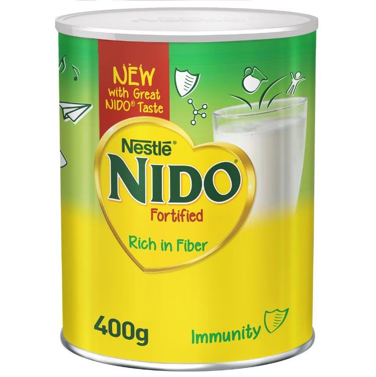 Nido Fortified Milk Powder Rich in Fiber, 400g