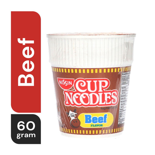Nissin Cup Noodles Beef 60 g