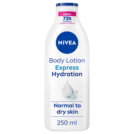 Nivea Body Lotion Express Hydration For Normal Skin, 250ml