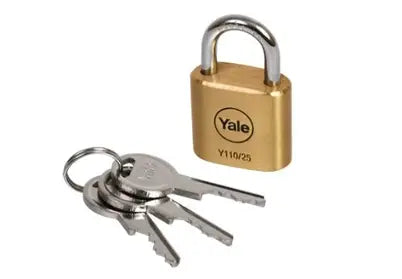 Yale Brass Lock, 25mm