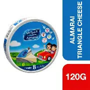 Almarai Triangle Cheese, 8 Portions, 120g